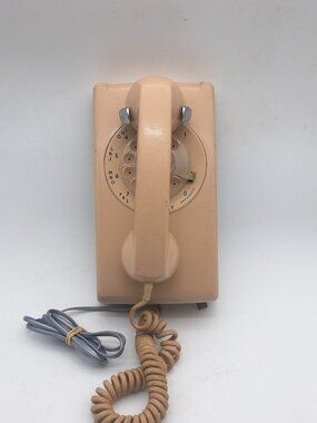 Vintage Rotary Wall Phone -AB 554
